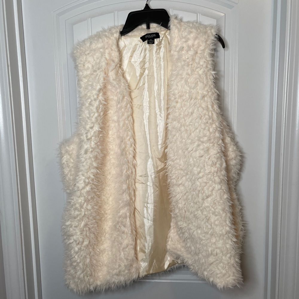 Faux Shearling Vest
